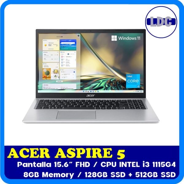 ACER ASPIRE 5 Intel i3