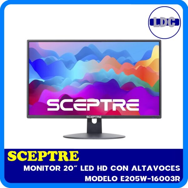 SCEPTRE MONITOR 20" E205W-16003R