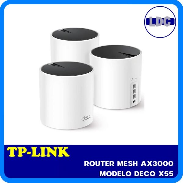 TP-LINK DECO X55 Sistema Mesh AX3000 3 Unidades