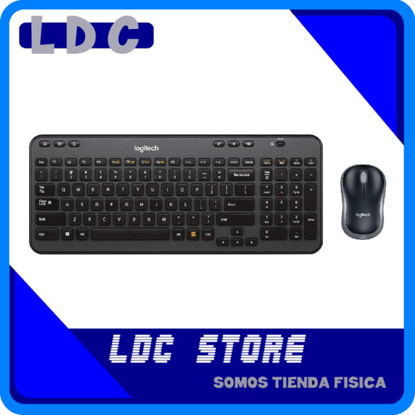 Logitech MK360 Teclado y Mouse Inalambrico